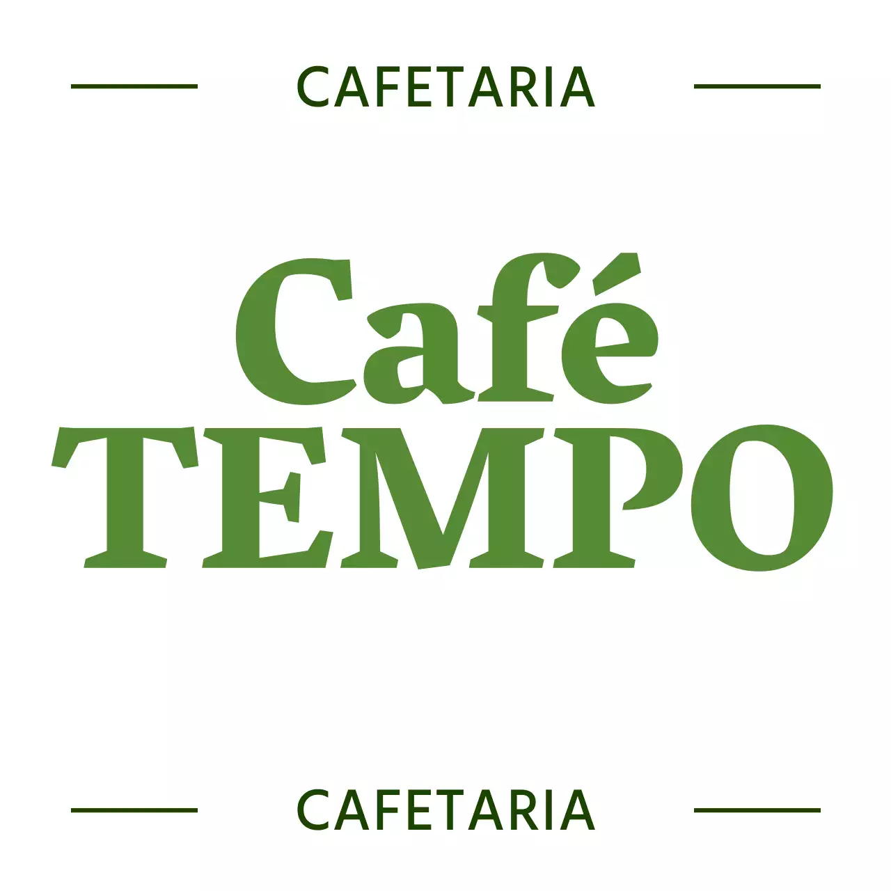 Sinalética de café de inspiração vintage