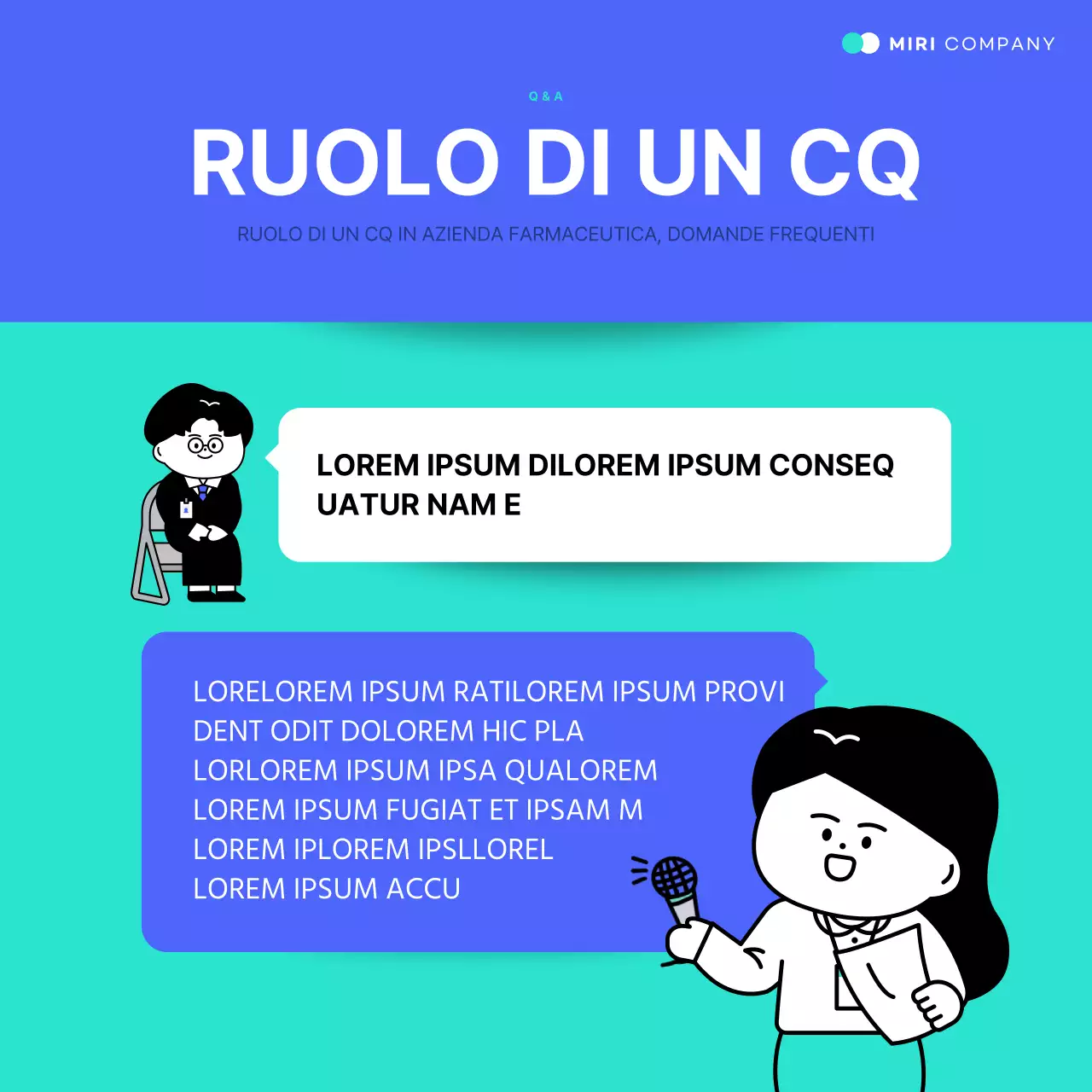Promuovere un semplice corso intensivo di lavoro in blu e menta