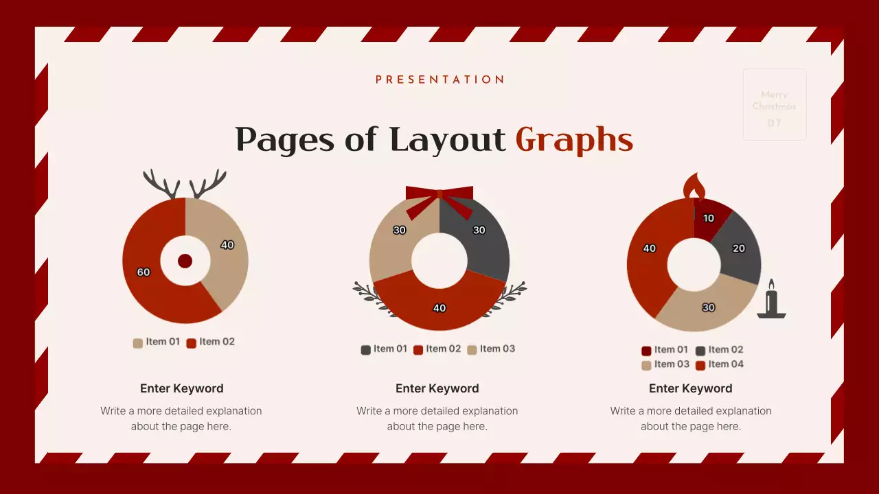 Red Classic Christmas Presentation