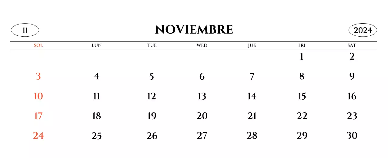 Calendario de pared de estilo sencillo con concepto de fotografía de viajes emocional en blanco y negro
