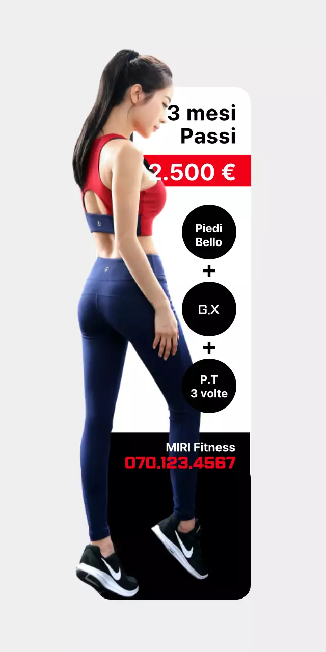 Promozione di abbonamenti scontati in palestra