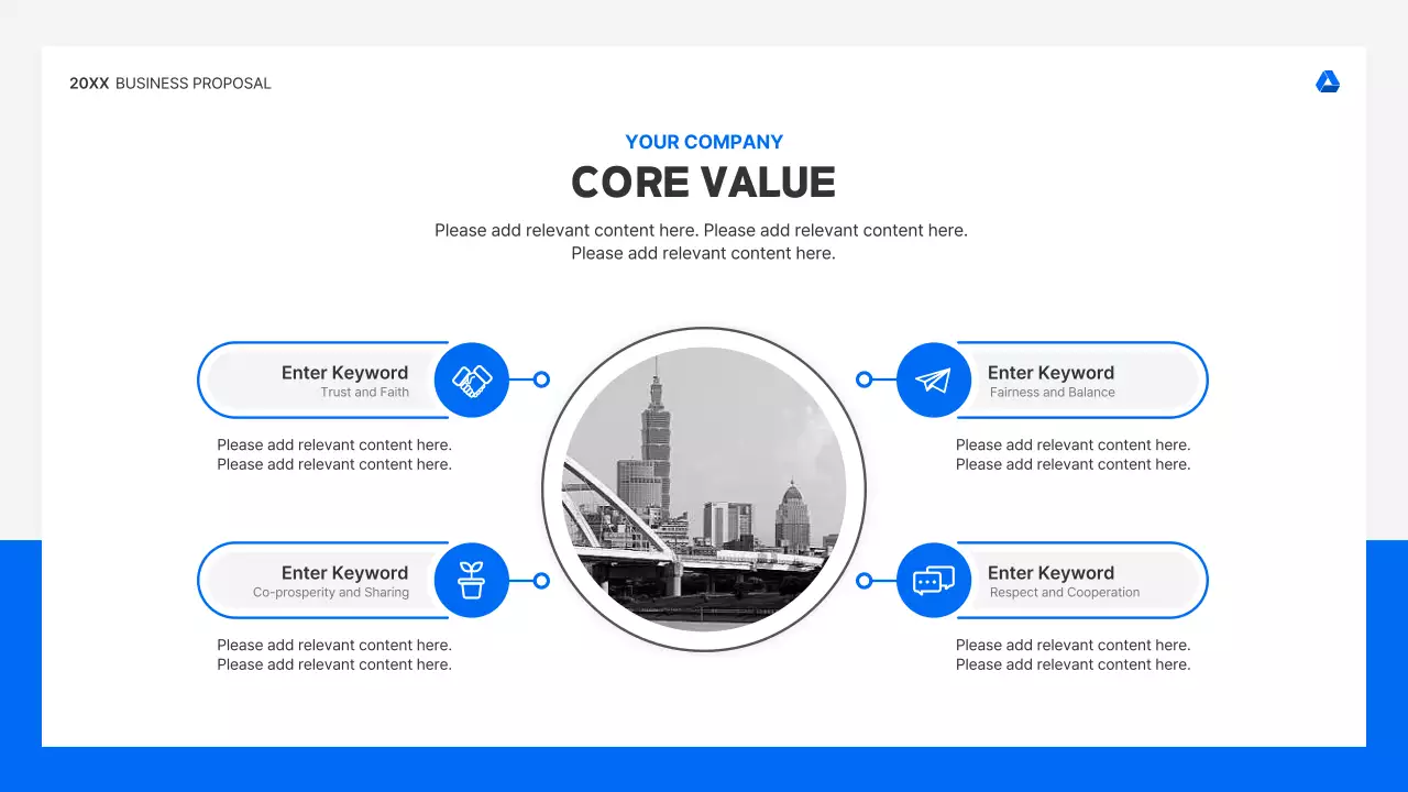 Blue Professional Business Proposal Presentation