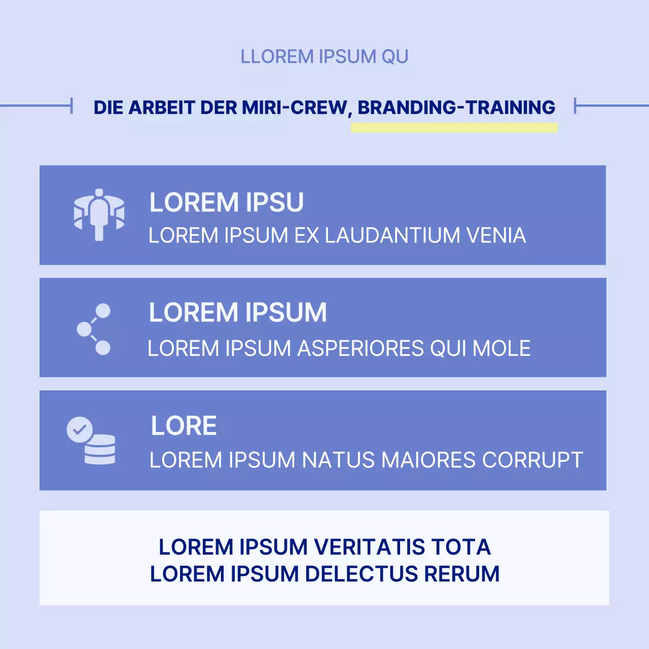 Einfache Aufgaben in Blau