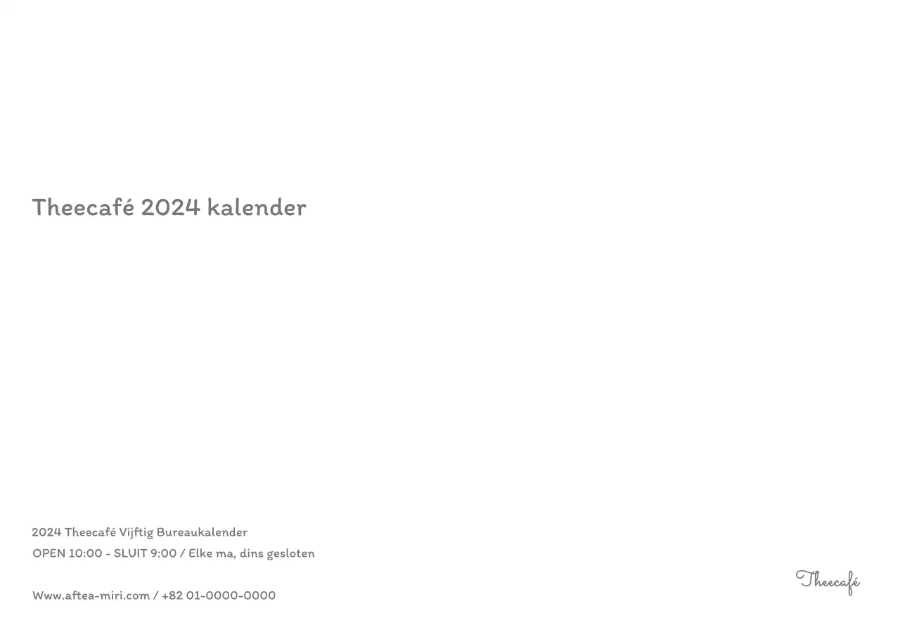 Schattige kalenders met schattige illustraties