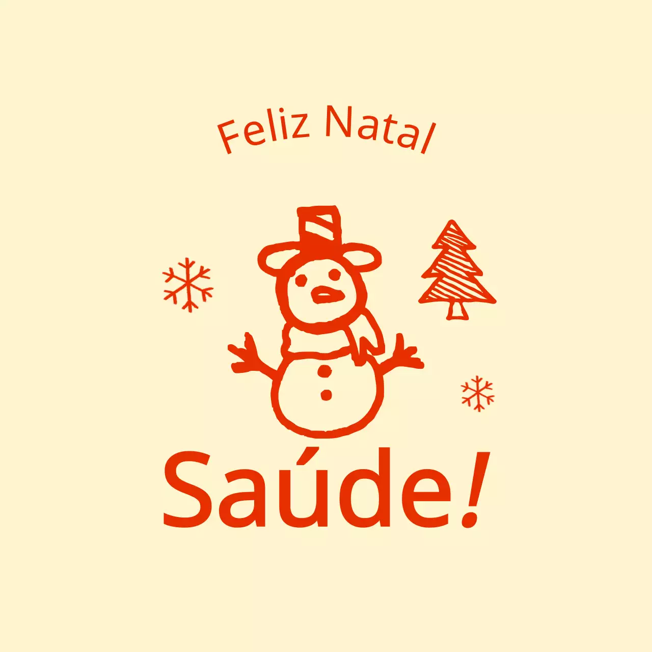 Conceito de festa de fim de ano com ilustração de Natal