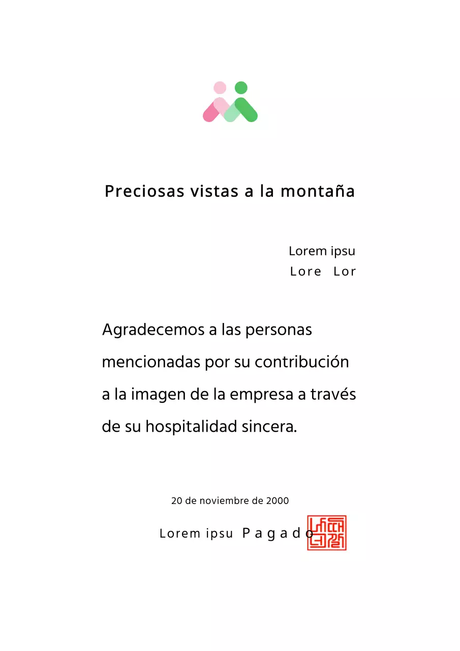 Premio al mérito por el diseño de los colores