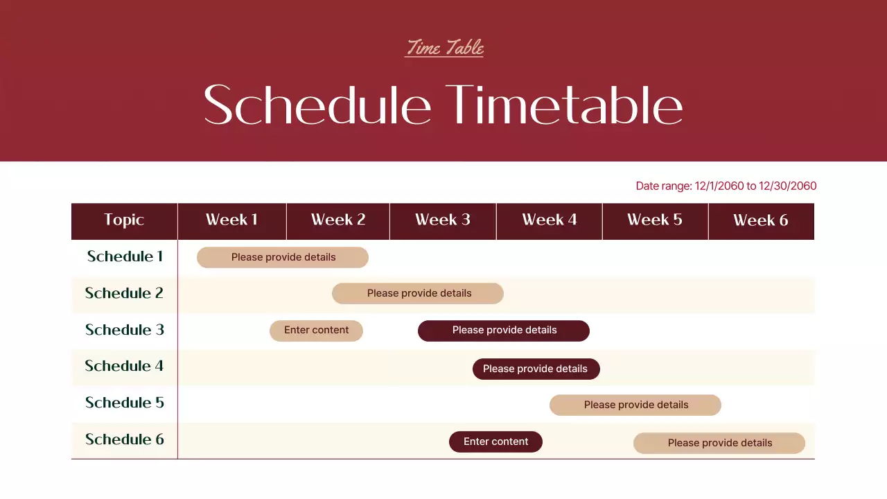 빨간색 전통 크리스마스 프레젠테이션