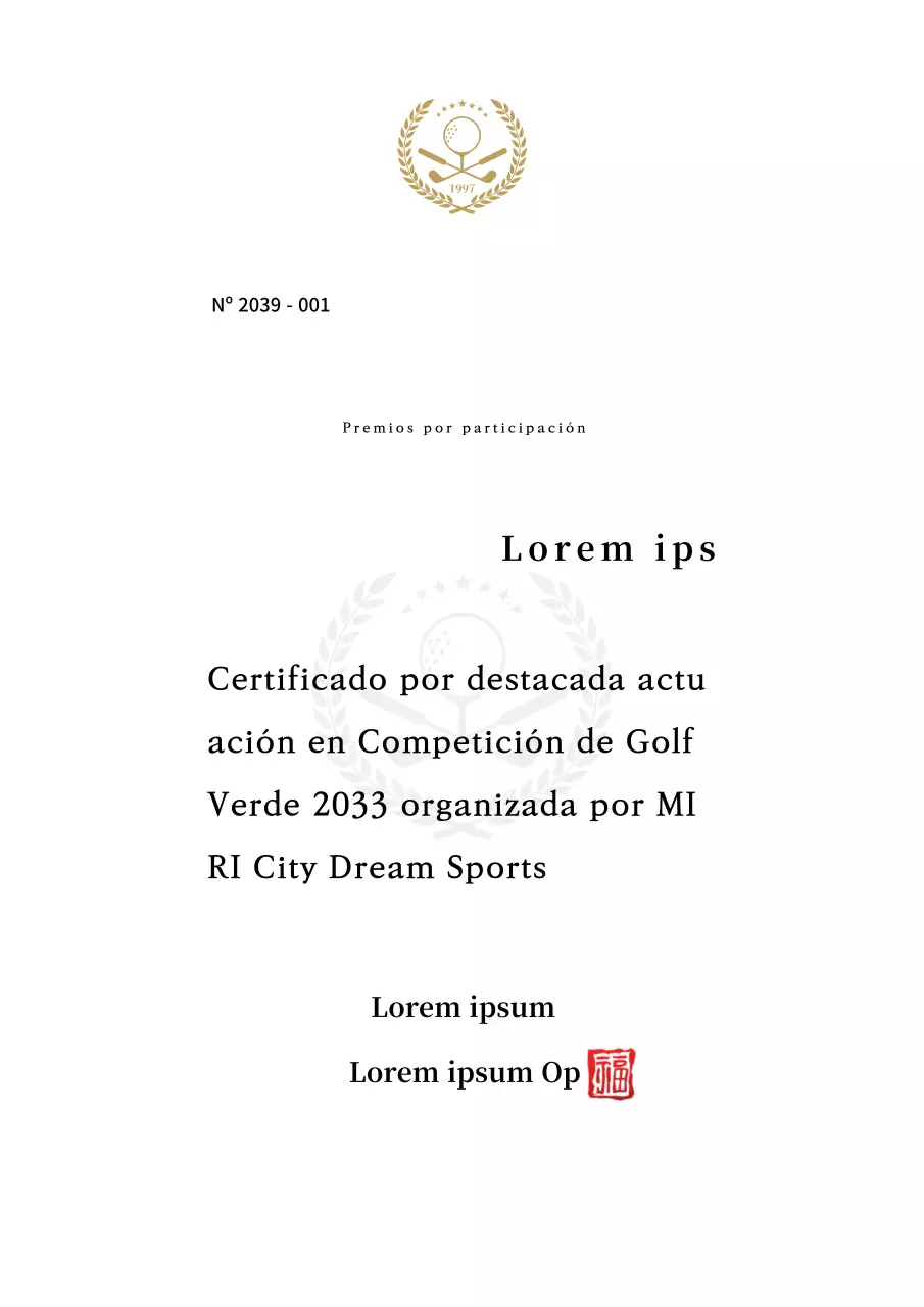 Premios deportivos con Golf Illustrated para un toque de clase