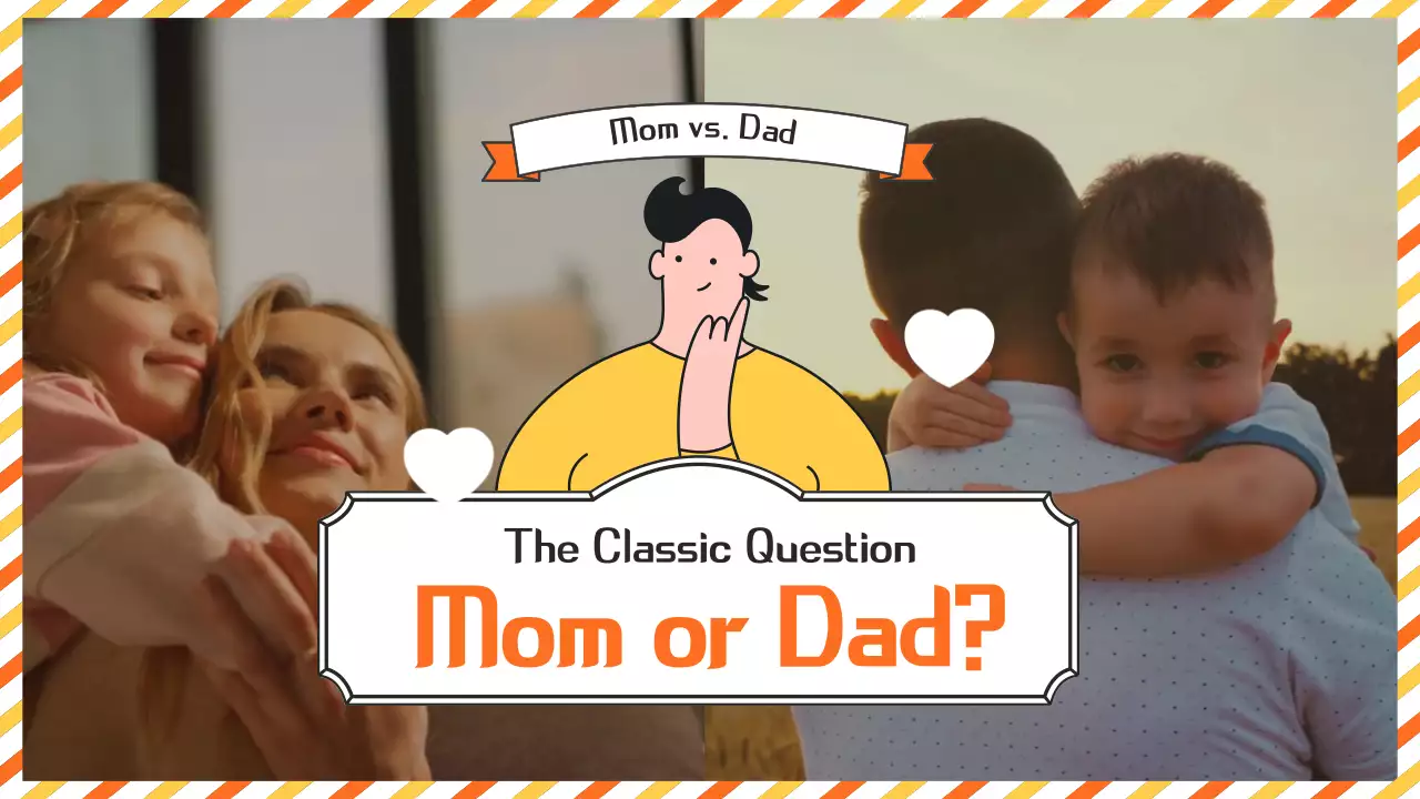 오렌지 레트로 패밀리 밈 유튜브 썸네일