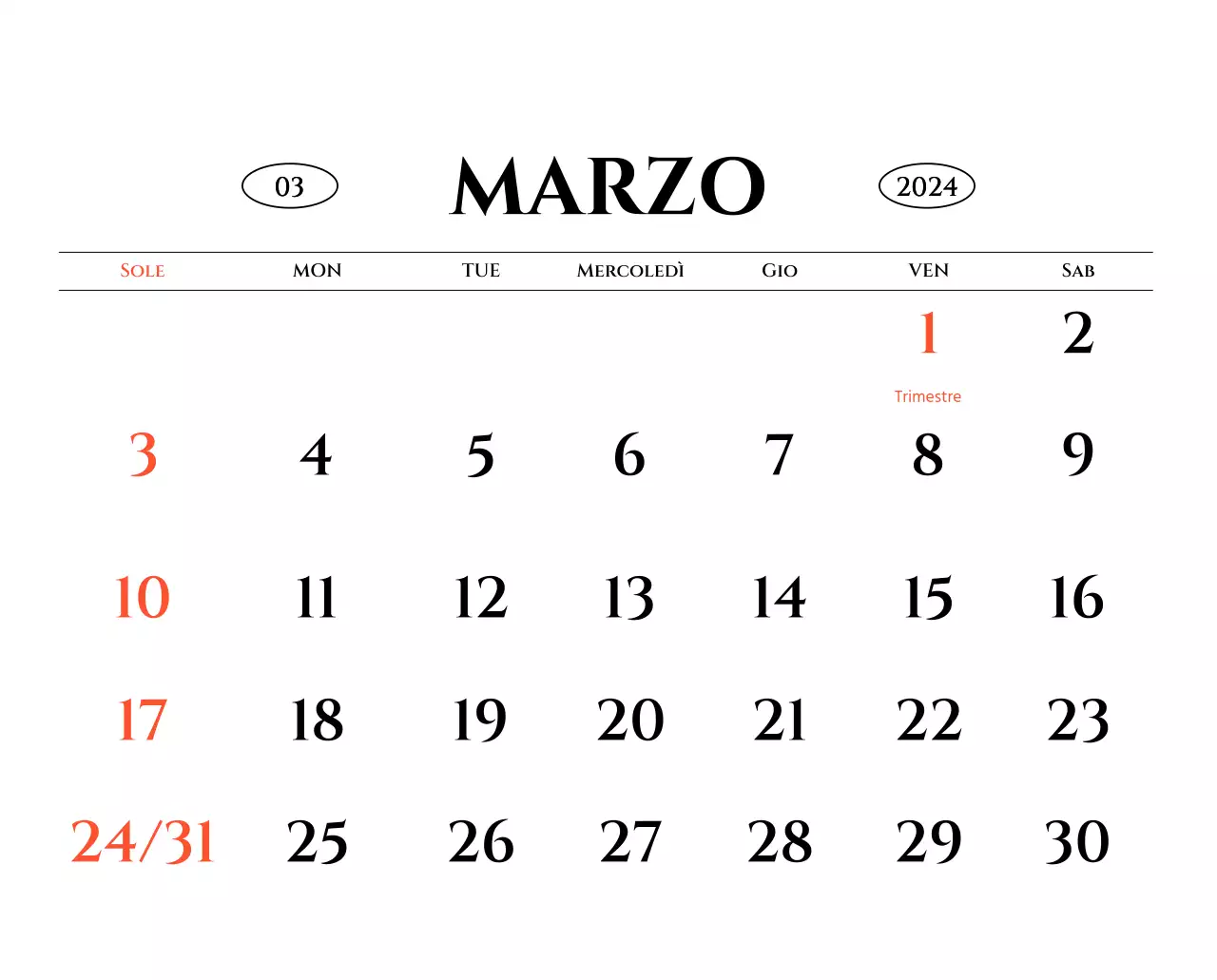 Calendario da parete in stile semplice con concetto di fotografia di viaggio emozionale in bianco e nero