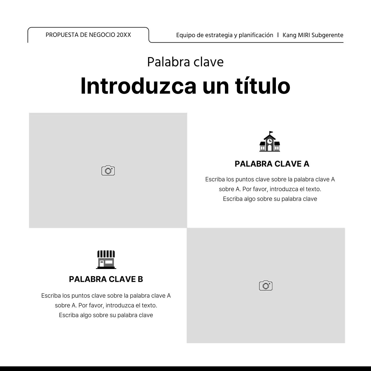 Promueva un diseño con muchos marcos de fotos sencillos en blanco y negro