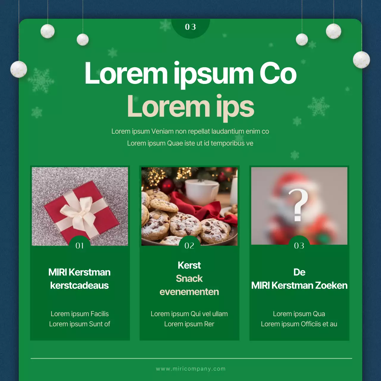 Een inleiding tot de rode en groene interne kerstnieuwsbrief