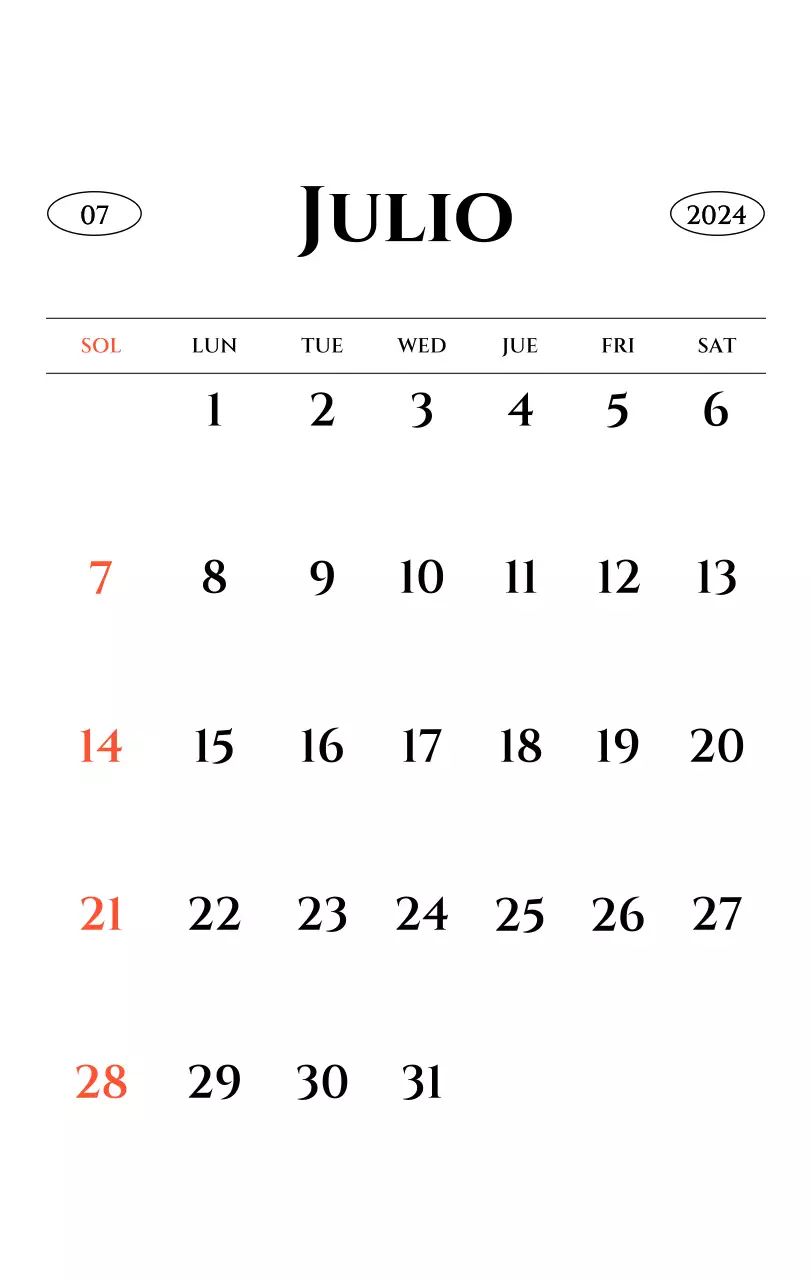 Calendario de pared de estilo sencillo con concepto de fotografía de viajes emocional en blanco y negro