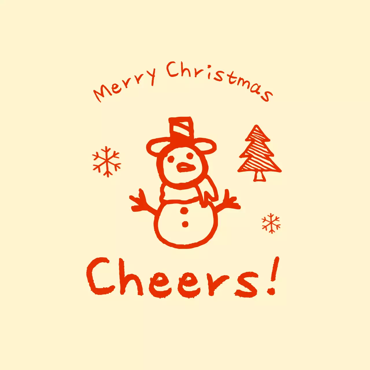 Konsep pesta akhir tahun dalam ilustrasi Natal