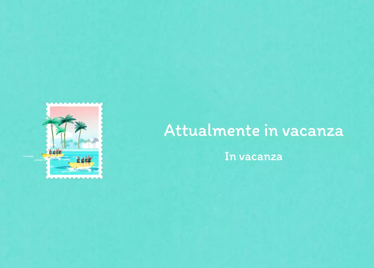 Illustrazioni di francobolli con un concetto caldo