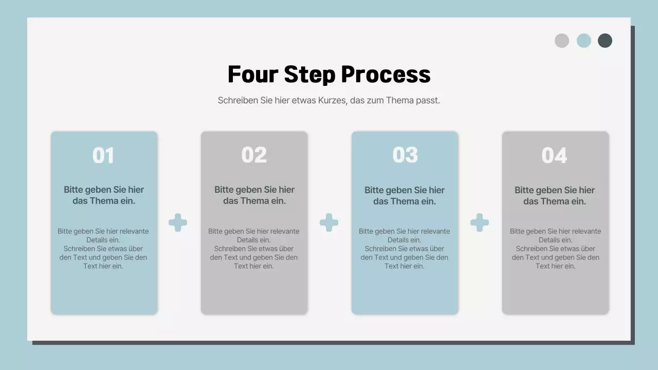 Himmelblau und Weiß Klassisches Mehrseiten-Layout Bericht