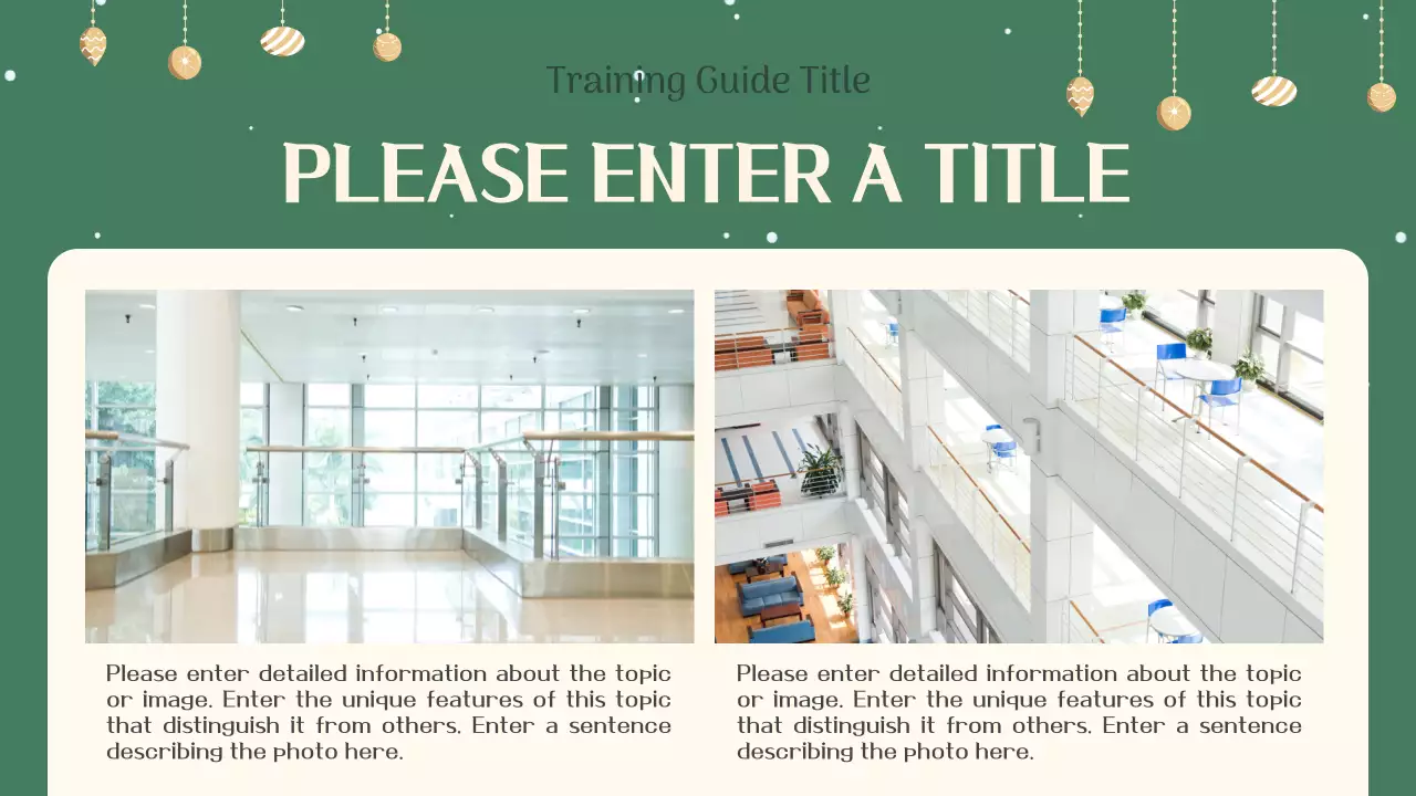 그린 전통 자원봉사 가이드 프레젠테이션