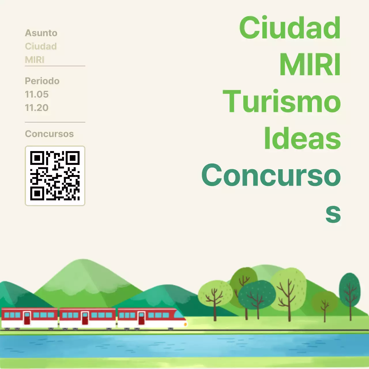 Promover el concurso de productos turísticos de naturaleza verde y chartreuse