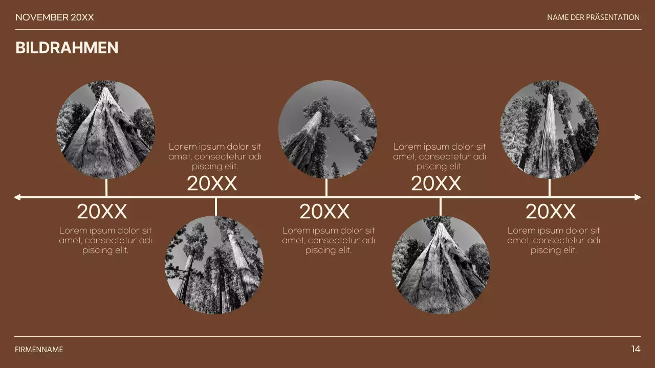 Khaki und Braun Minimal Diverse Layout Seiten Bericht