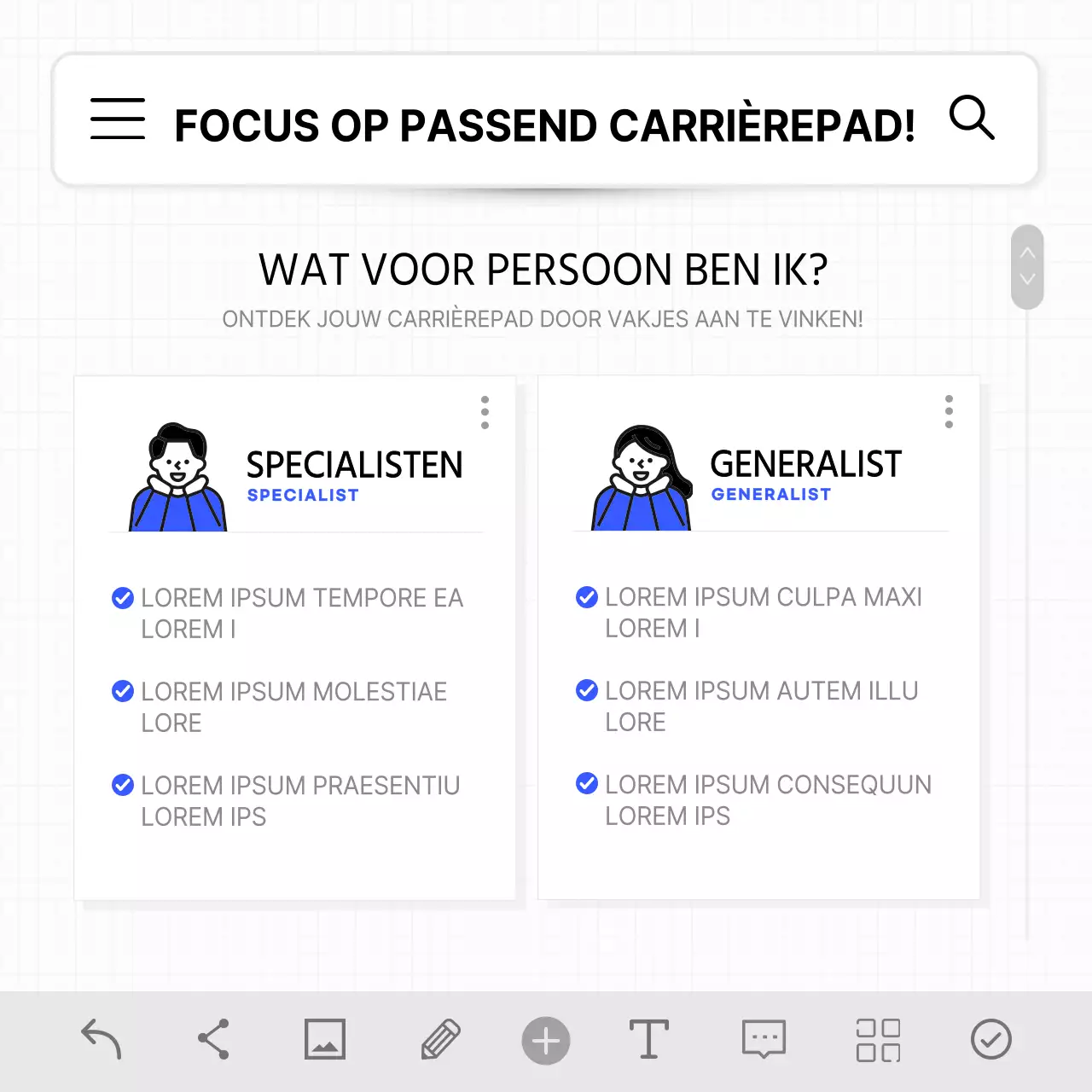 Over tips voor een blauw-witte carrière