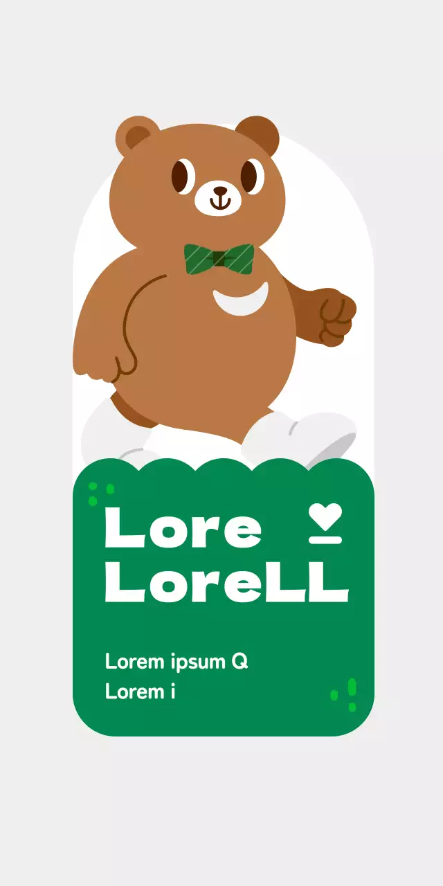 Paletti per eventi di gruppi animalisti con illustrazioni di simpatici personaggi animali