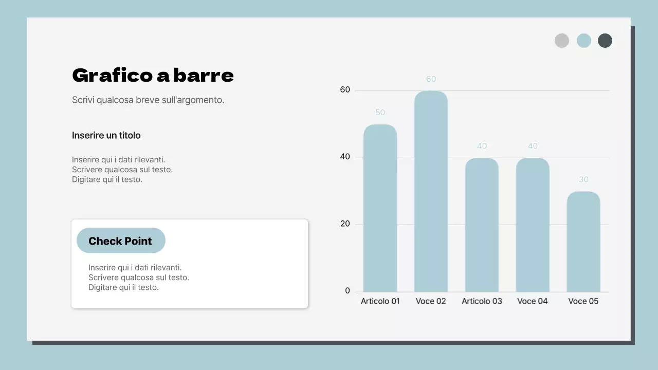 Rapporto di layout multipagina classico bianco e blu cielo