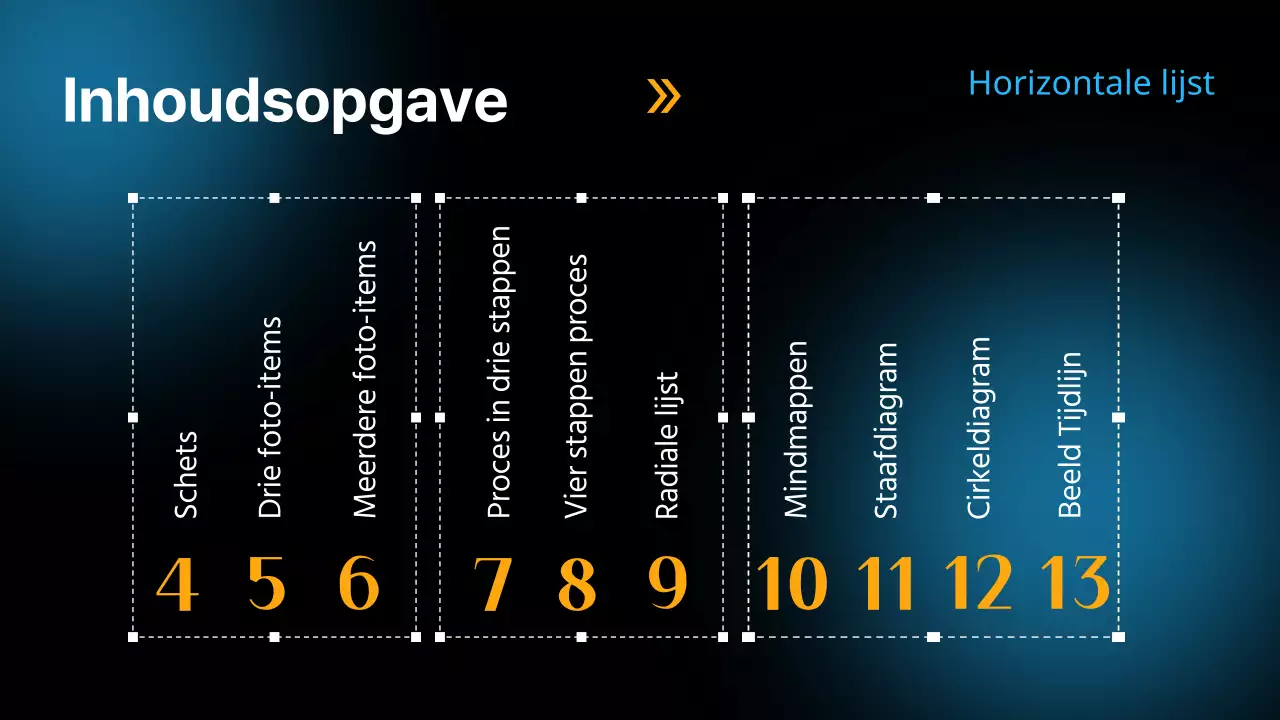 Zwart en Blauw Modern Veelzijdig Lay-out Pagina Materiaal