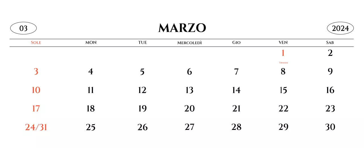 Calendario da parete in stile semplice con concetto di fotografia di viaggio emozionale in bianco e nero