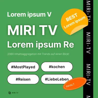 Grüne, kitschige Inhaltsangabe zum Abschluss