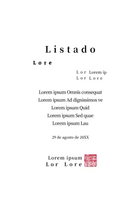 Formulario de lista de universidades de lujo