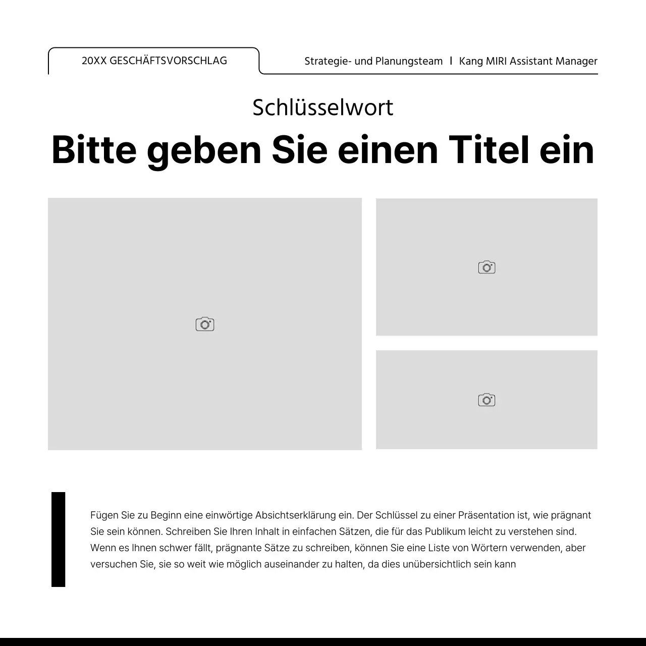 Fördern Sie ein Layout-Design mit vielen einfachen Fotorahmen in Weiß und Schwarz