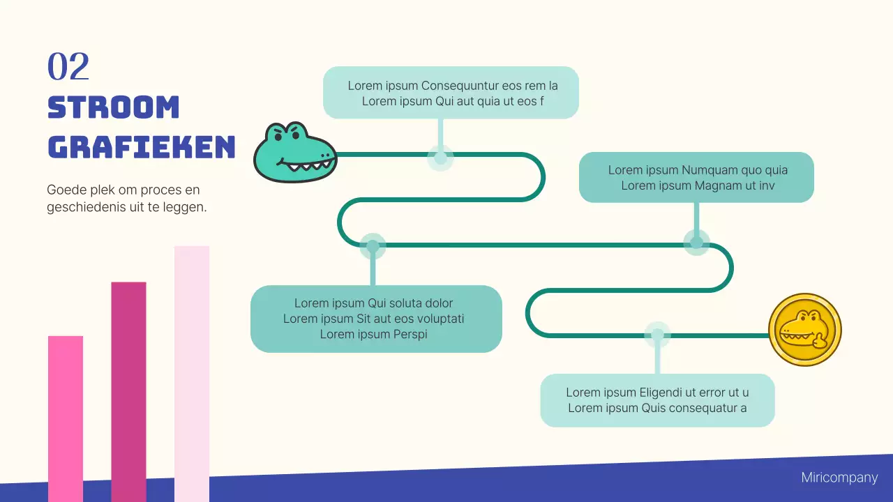 Blue and Mint Simple Marketing Study Notes Report