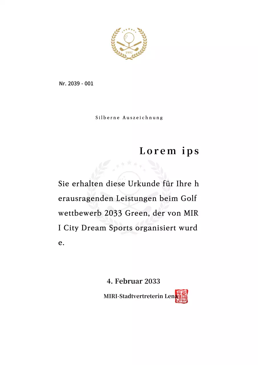 Sportpreise mit Golf Illustrated für ein stilvolles Ambiente