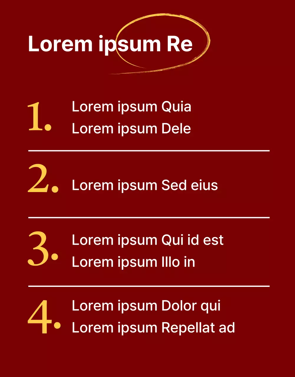 Rode, eenvoudige productbeschrijving voor elektronica