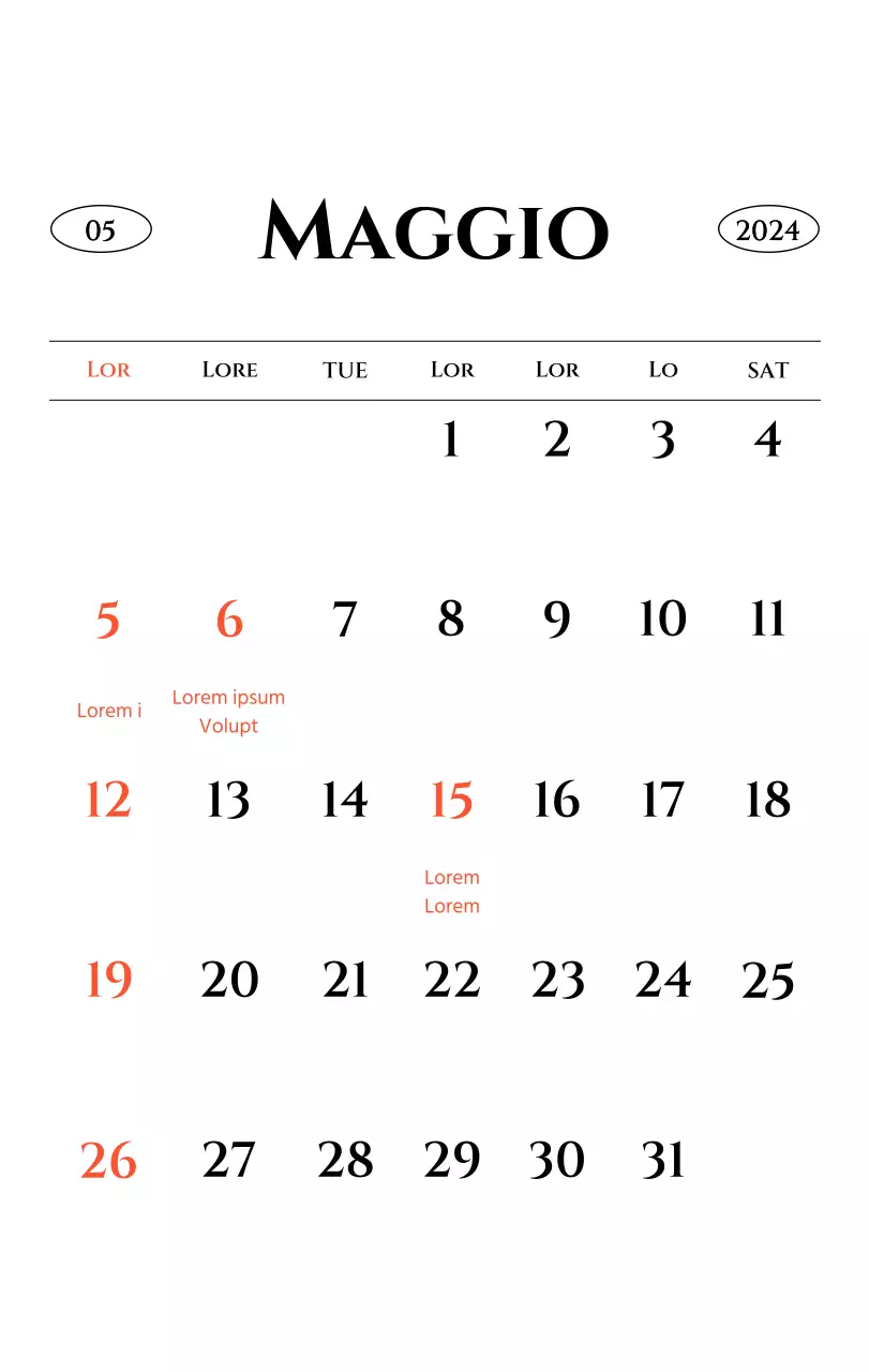 Calendario da parete in stile semplice con concetto di fotografia di viaggio emozionale in bianco e nero