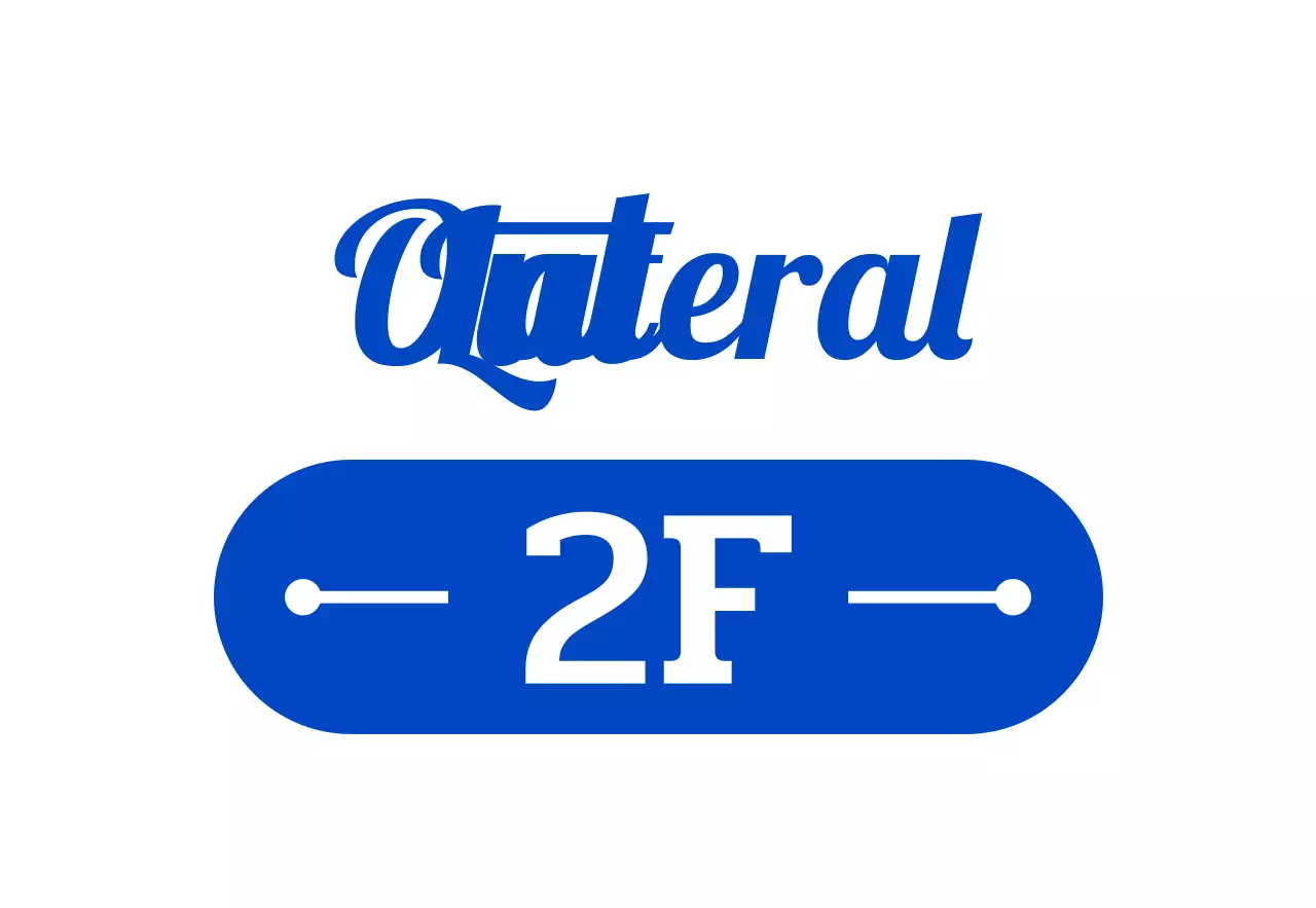 Cartel de cervecería de inspiración retro con tonos azules