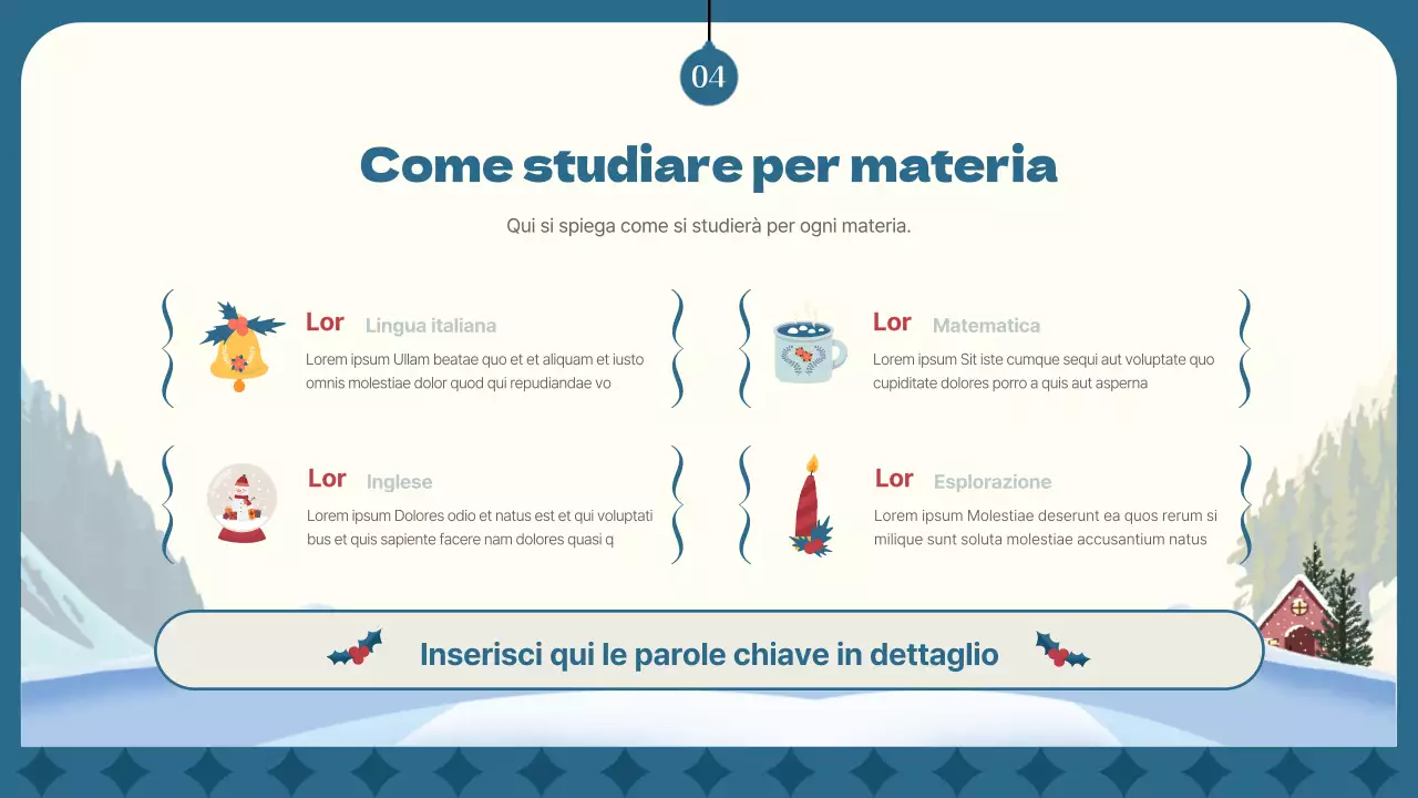 Un corso intensivo per l'inverno rosso e navy