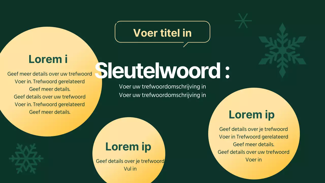 Een minimalistisch groen en geel vrijwilligersrooster