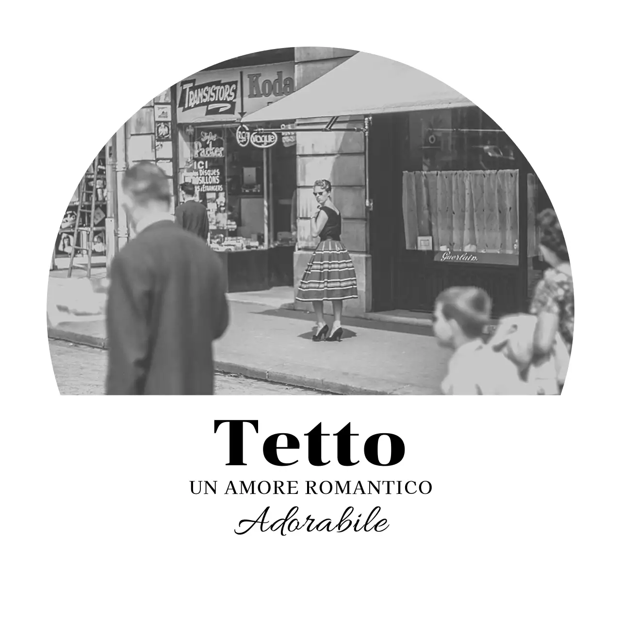 Pub di ispirazione vintage con immagini in bianco e nero e carattere tipografico serif