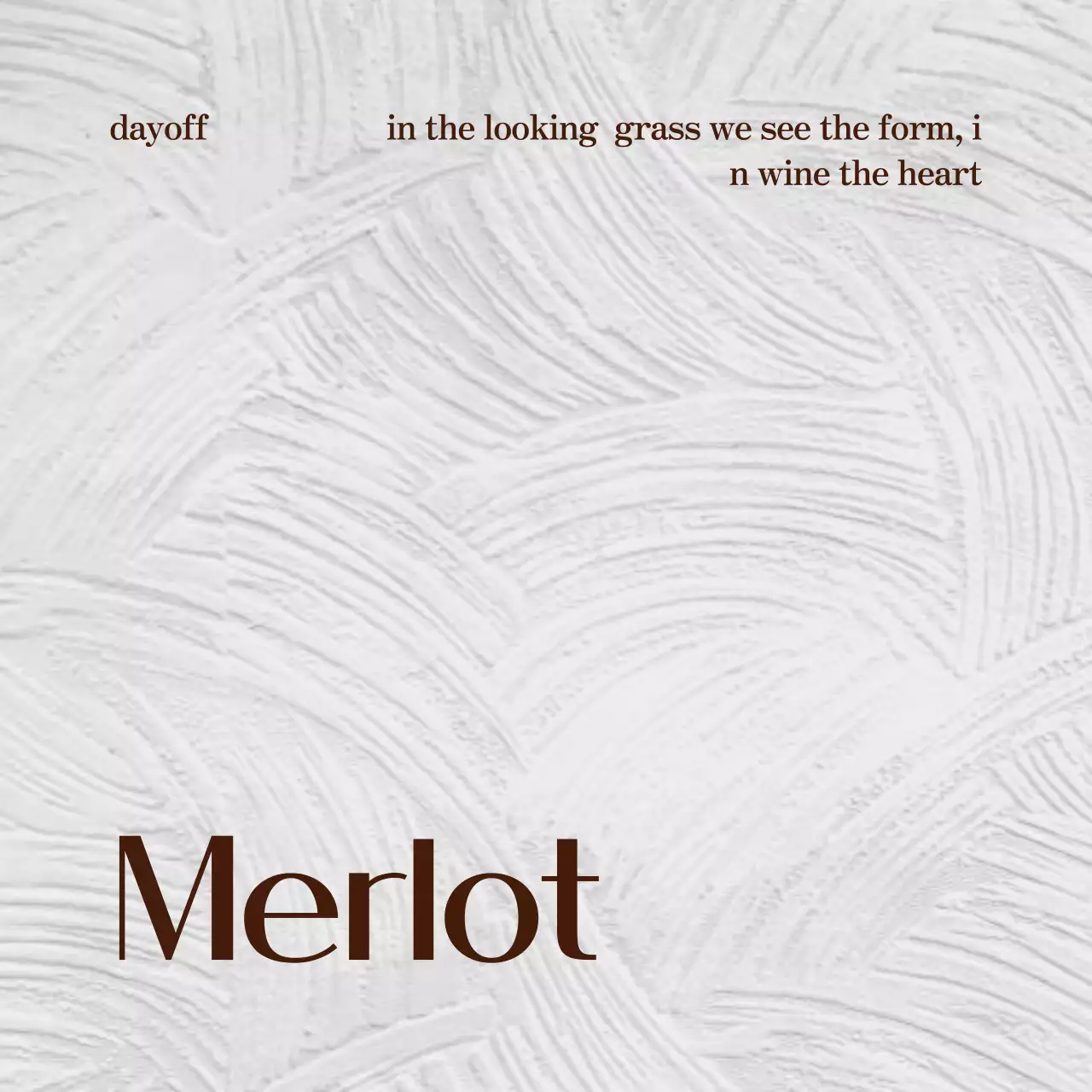 Ciptakan desain yang menenangkan dengan latar belakang bertekstur