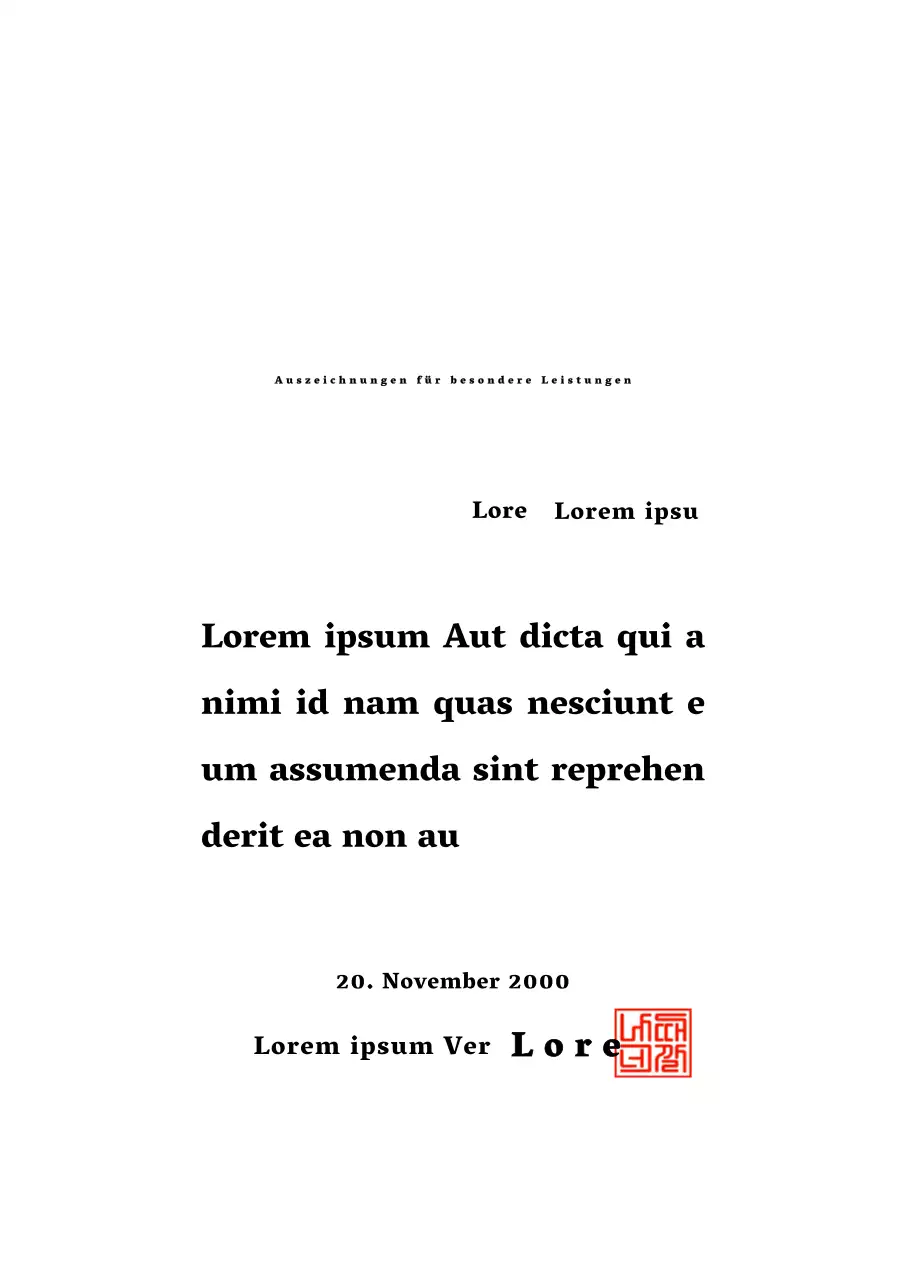 Auszeichnungen für unternehmerische Leistungen