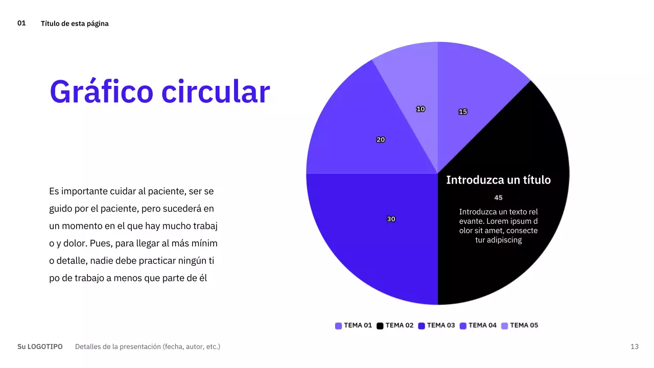 Trazados sencillos y variados en azul para planificar