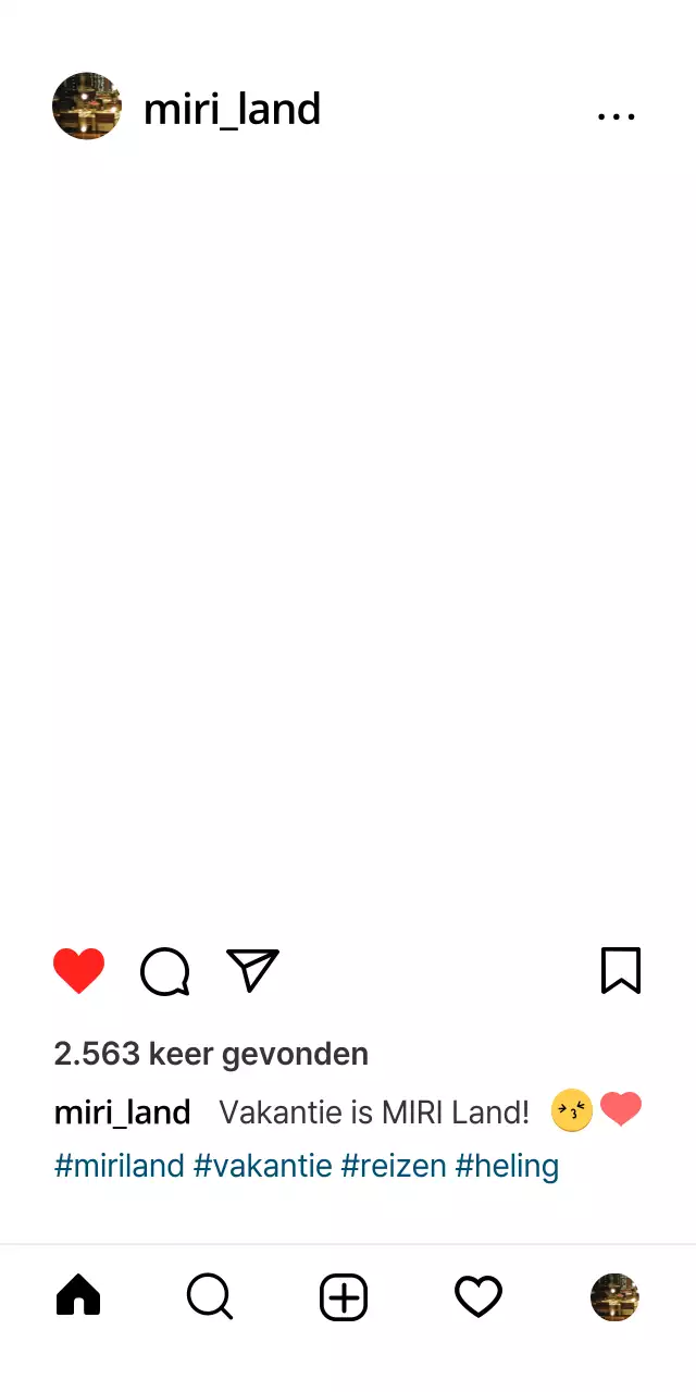 Een eenvoudige Instagram-fotozone voor sociale media