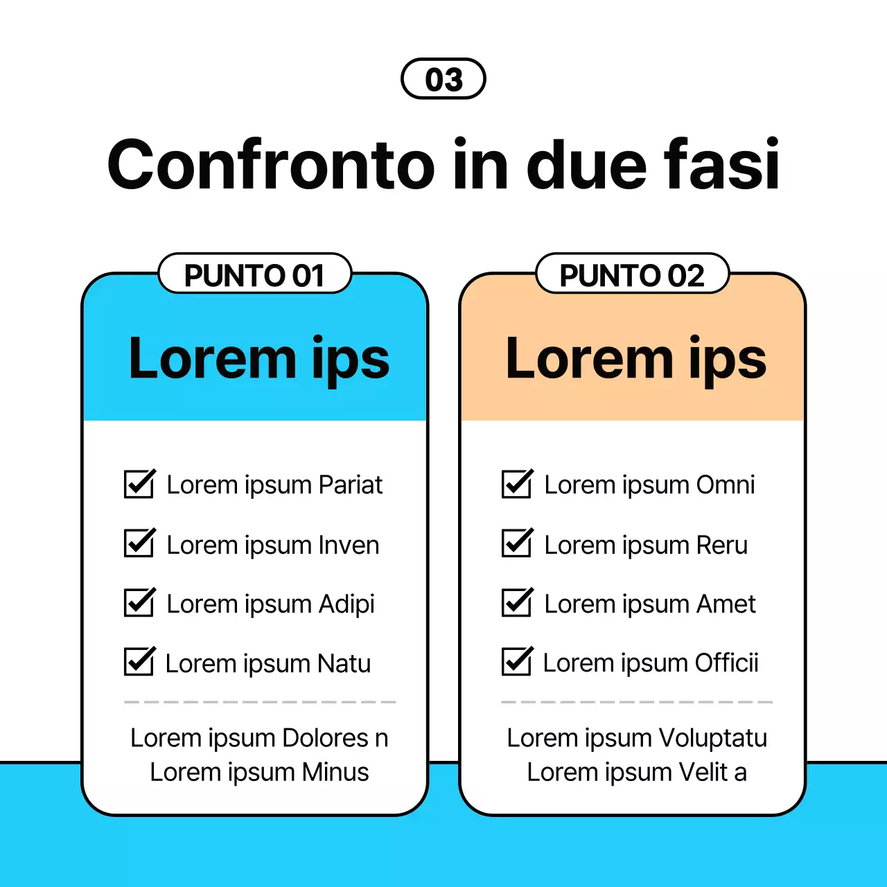  Semplici consigli di lavoro in azzurro e nero