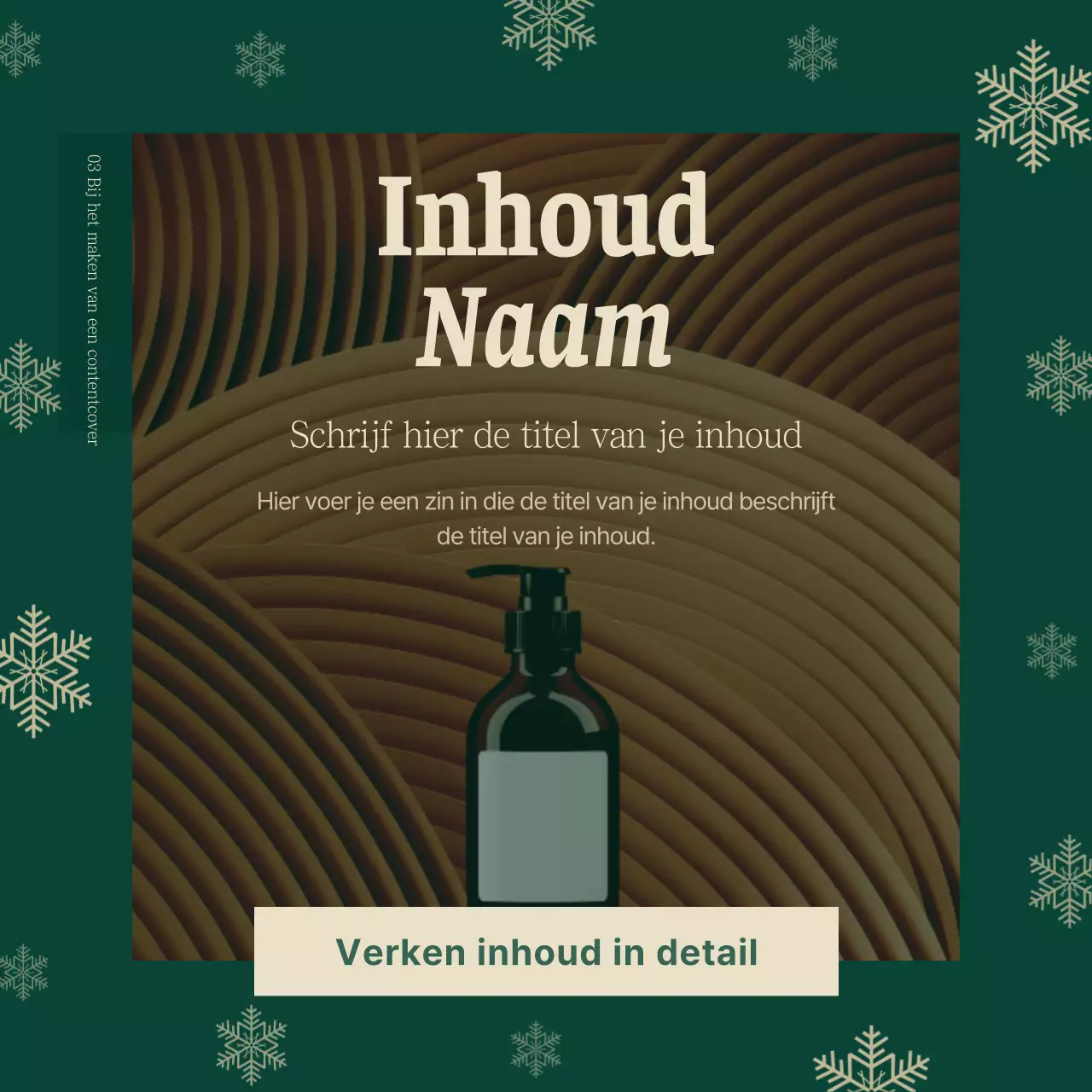 Promoot een eenvoudige merkkit in rood en groen