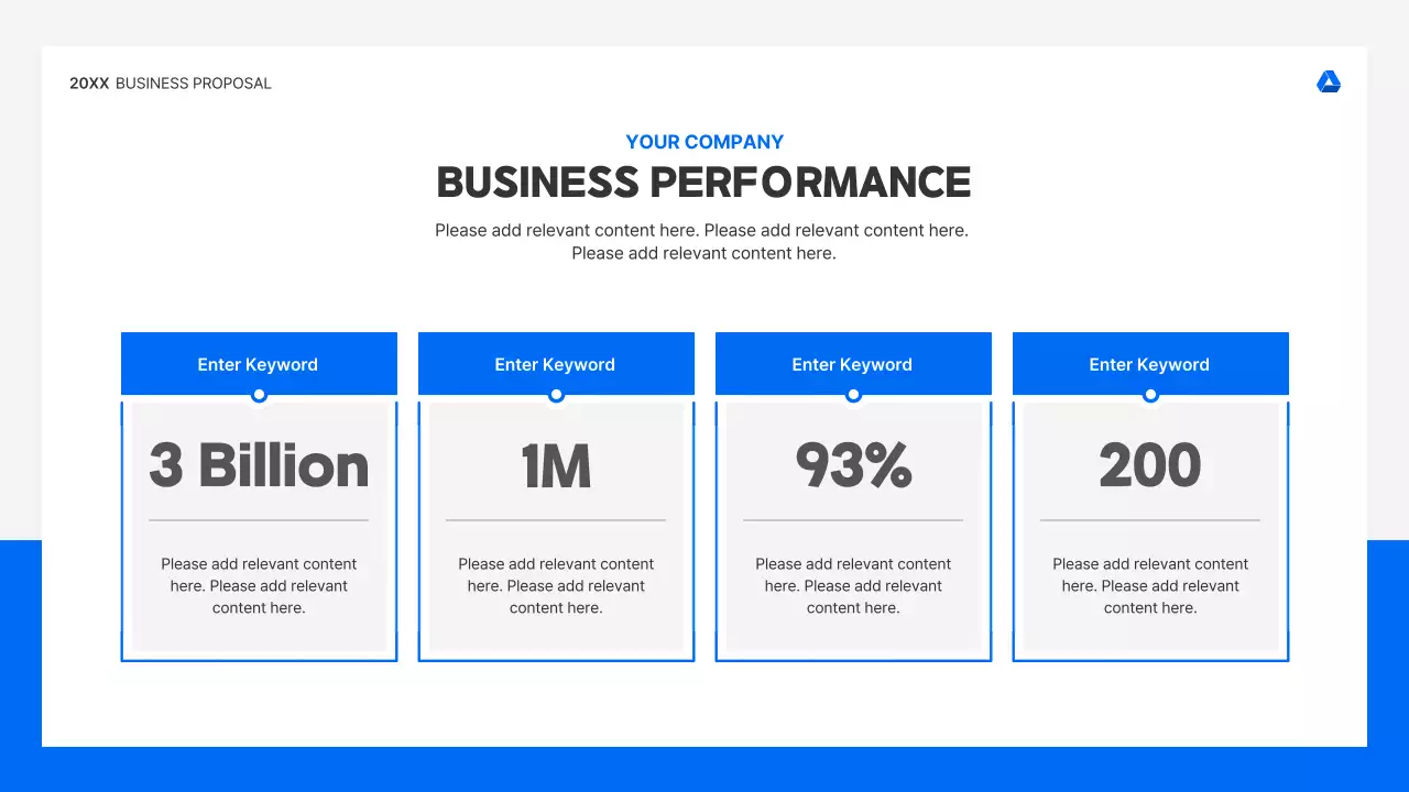 Blue Professional Business Proposal Presentation