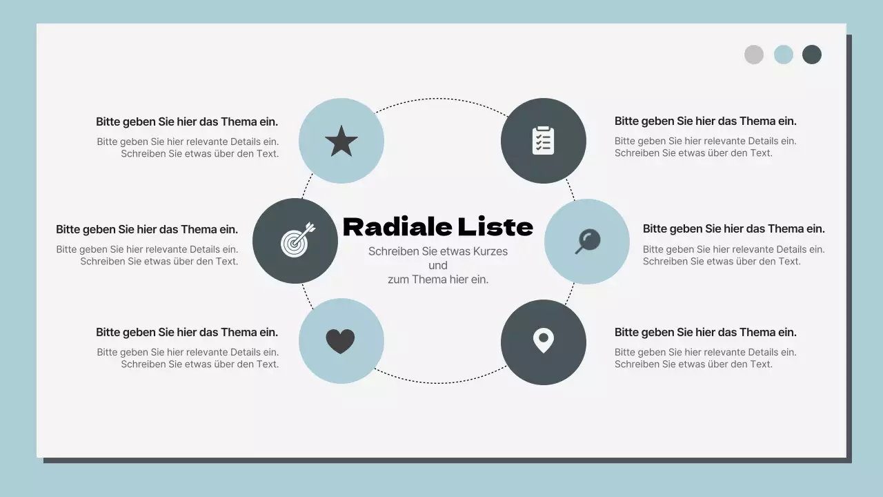 Himmelblau und Weiß Klassisches Mehrseiten-Layout Bericht