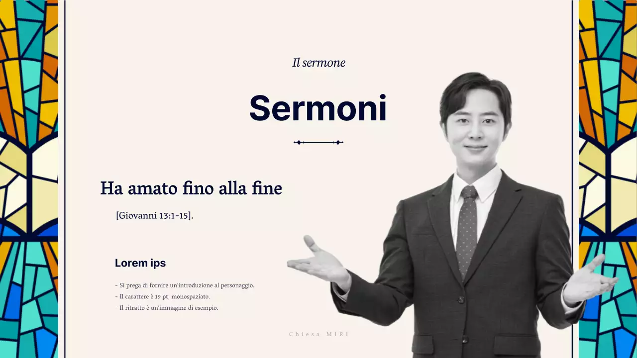 Una guida alle funzioni religiose semplici in blu navy e beige