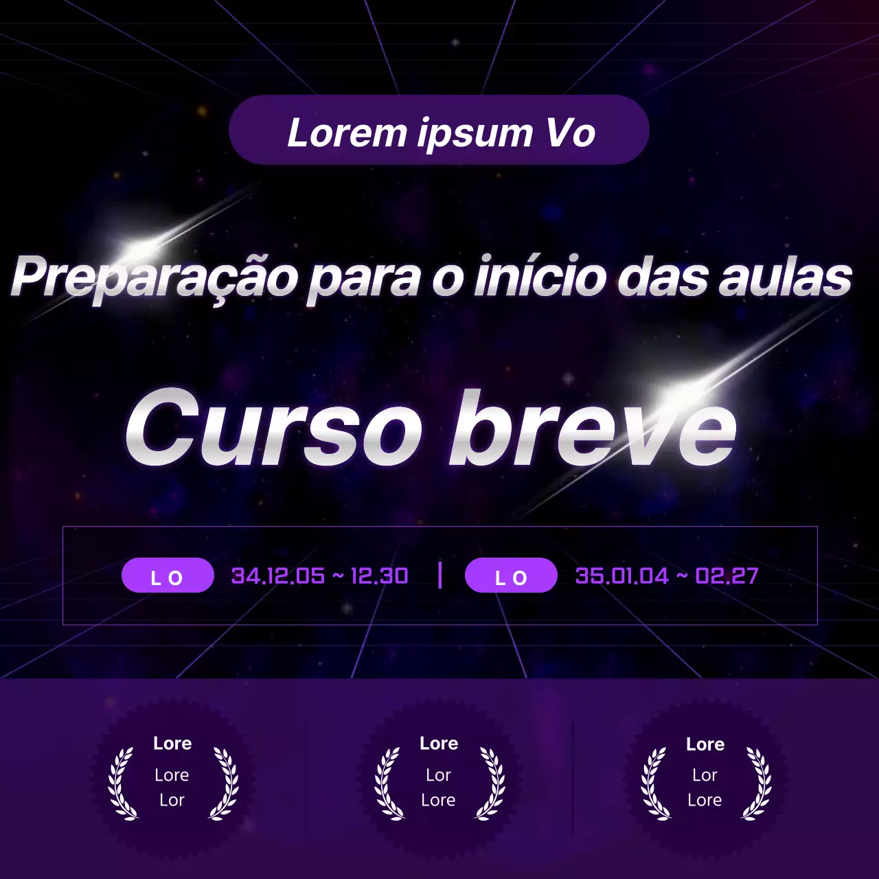 Promover as promoções de regresso às aulas da purple cyber