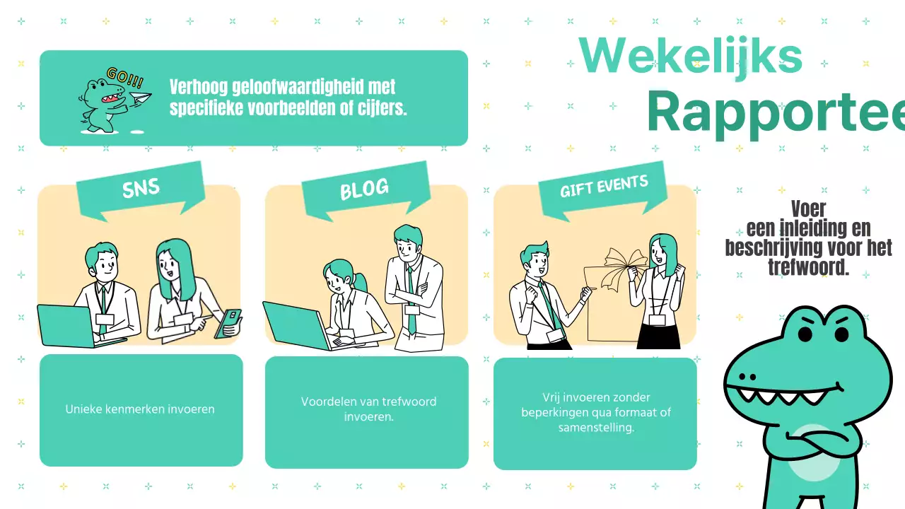 Mint en White Kitsch Marketing Notities Verslag